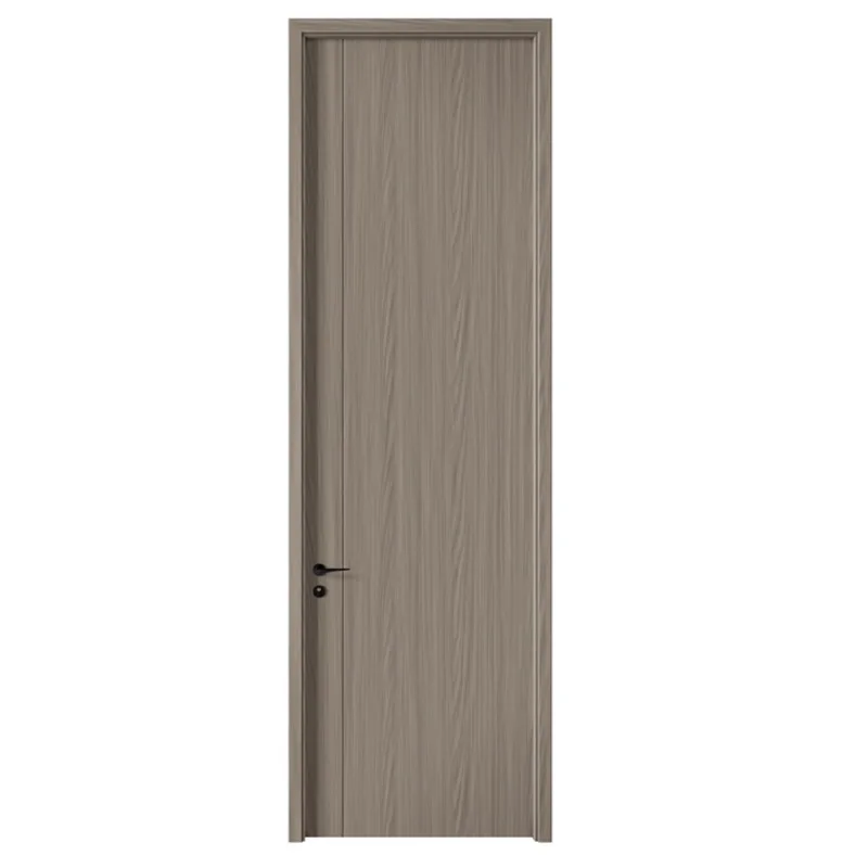 

High Quality Modern Solid Wood Interior Door Eco-friendly Waterproof Non-paint for Apartment Bathroom and Living Roompromote sal