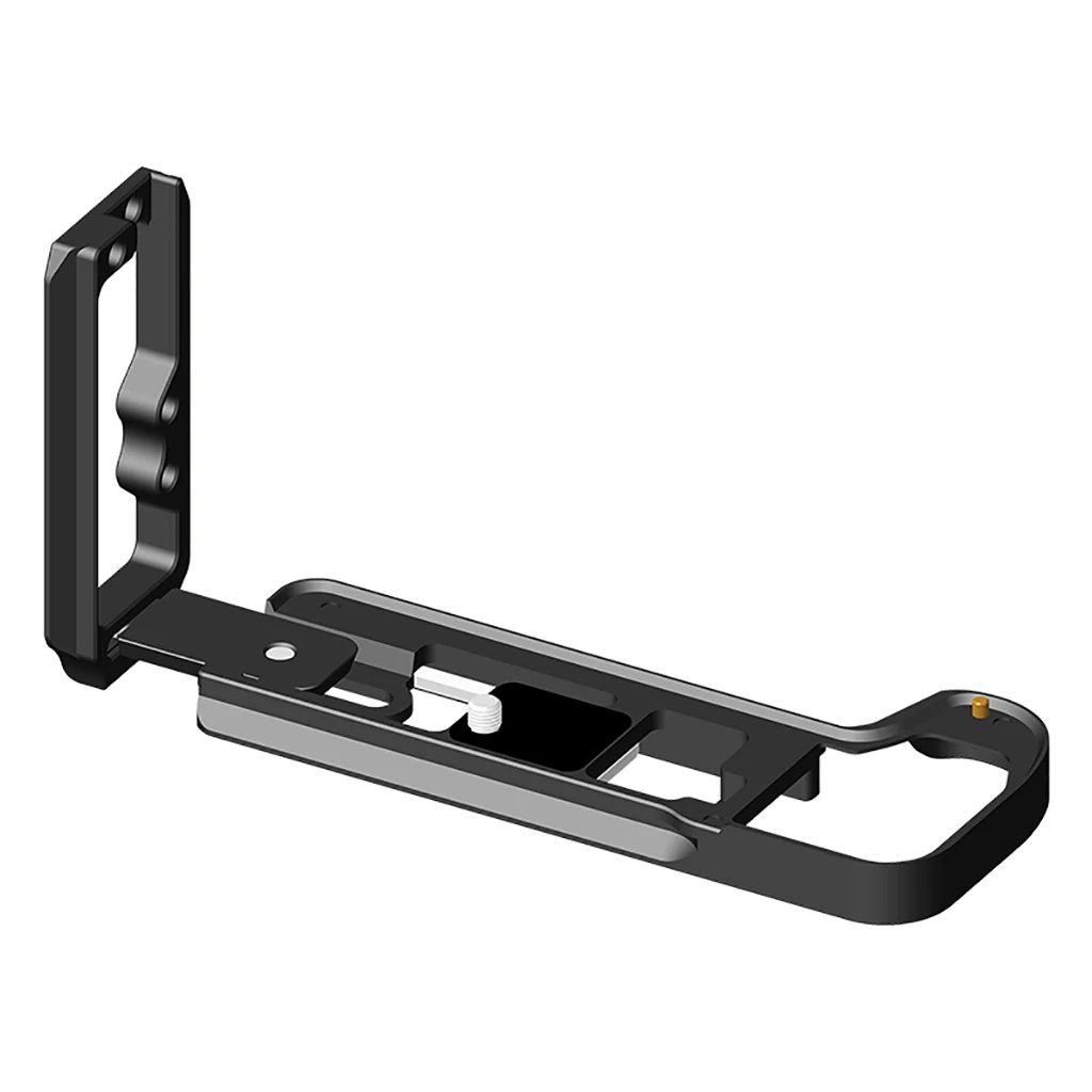 Metall Quick Release L Platte Halterung Halter Hand Grip Vertikale Außen Anzug für Fujifilm Fuji GFX 100S GFX50SII – Detail 7