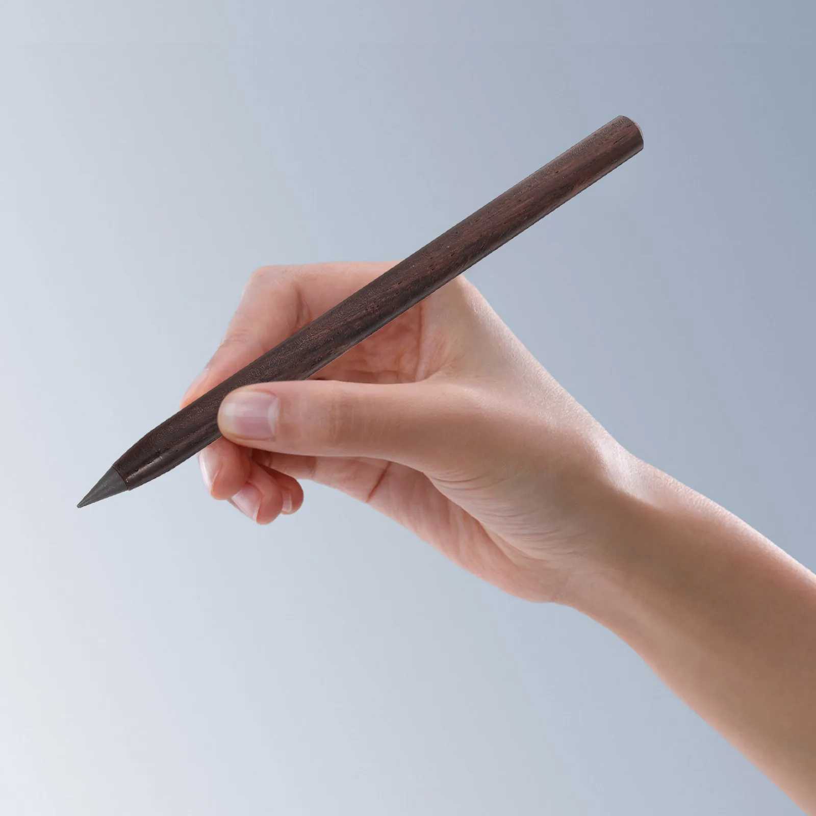 8Pcs Eternal Inkless Pencils Wood Metal Tip Refillable No Sharpening Required Sketching Writing Office School Supplies - view 2