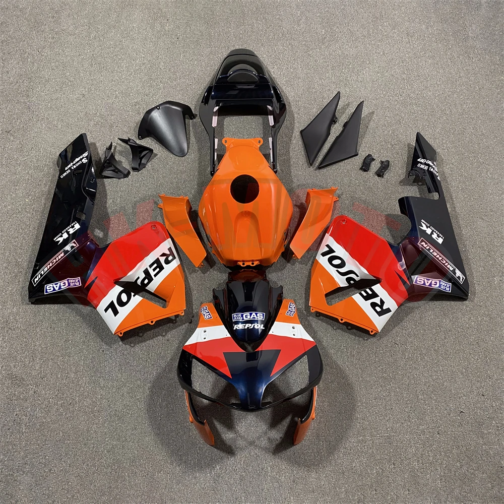 Motorcycle Fairing Kit Fit For CBR 600RR CBR600 RR CBR600RR 2003 2004 Bodywork Set High Quality Abs Injection Orange Repsol