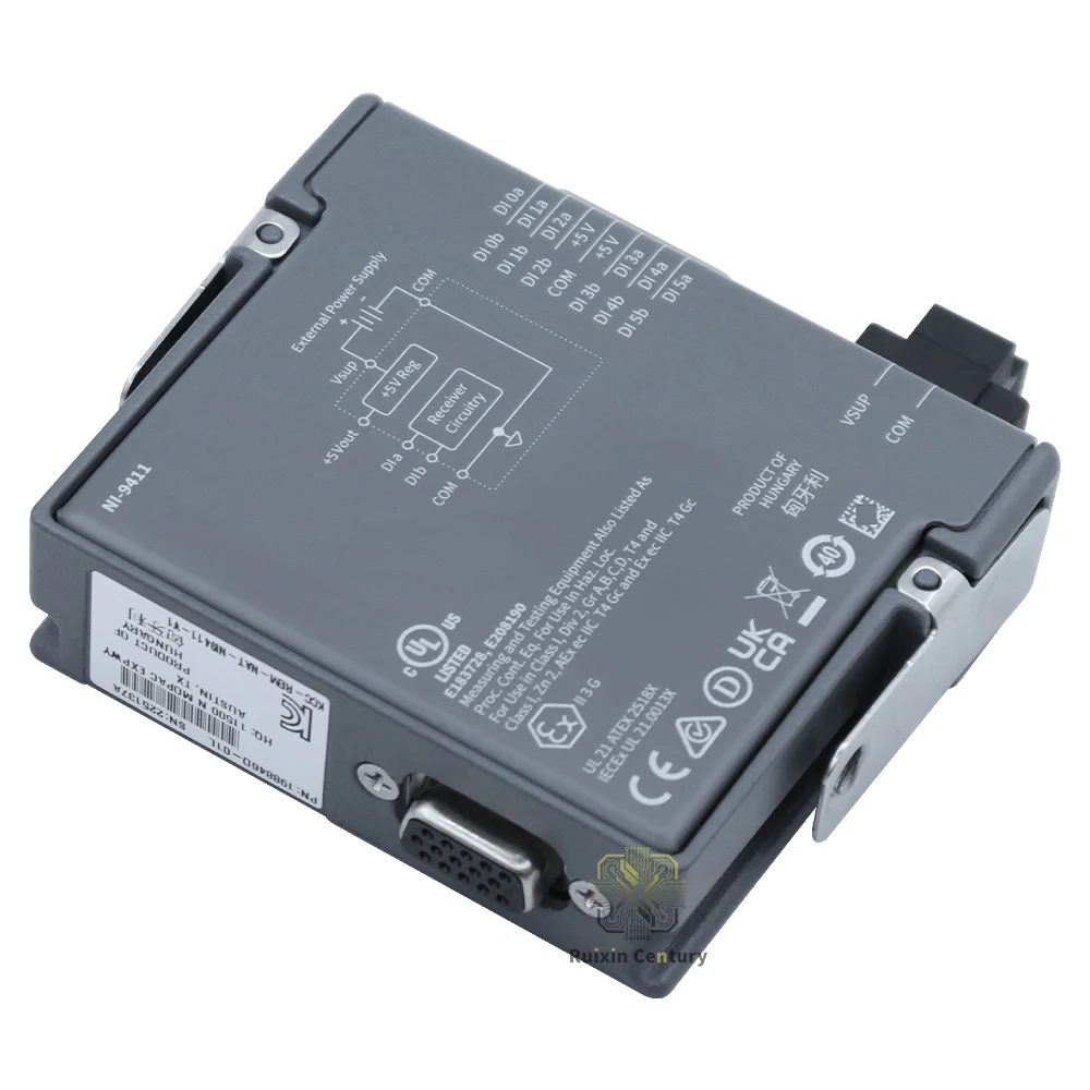 FOR NI-9411 ±5 V–24 V 6-Channel Differential/Single-Ended 500 ns C-Series Digital Input Module Industrial Board Genuine
