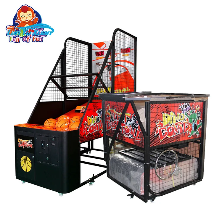 

pop Coin Operated a shot basketball game three stage game mode indoor commercial basketball arcade game machine