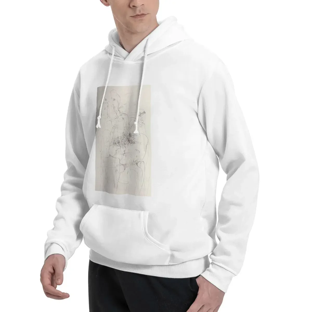 3 Untitled By Zdzislaw Beksinski Hoodies Men Women Casual Pullover Sweatshirt Hip Hop Long Sleeve Streetwear Autumn Winter