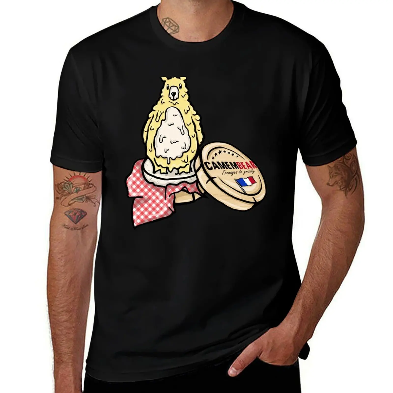 

Camembear T-Shirt rapper graphic tees cotton graphic tees shirts graphic tees men t shirts