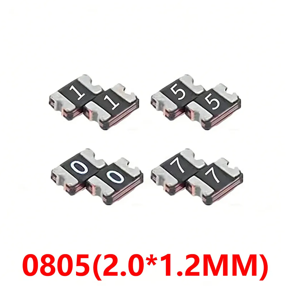 20PCS 0805 0.05A 0.1A 0.2A 0.25A 0.35A 0.5A 0.75A 1A 1.5A 2A 3A 6V 12V 24V 30V PPTC Self-Recovery Fuse SMD FUSE Resettable SMD