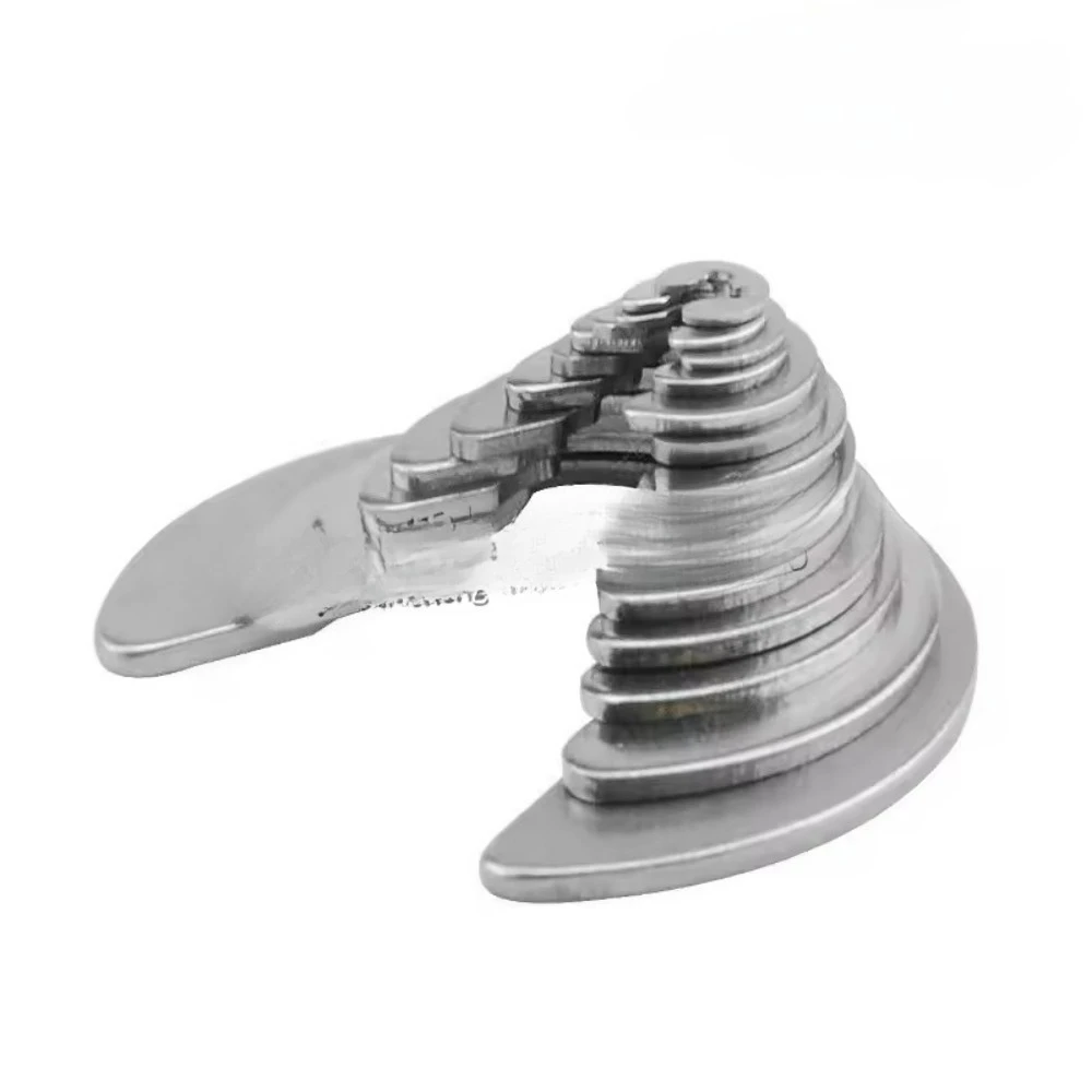 120pcs/200pcs M1.5-M10 304 Stainless Steel Split Rings & E-Clips – Assortment Set for Shafts Machinery DIY Home Repairs