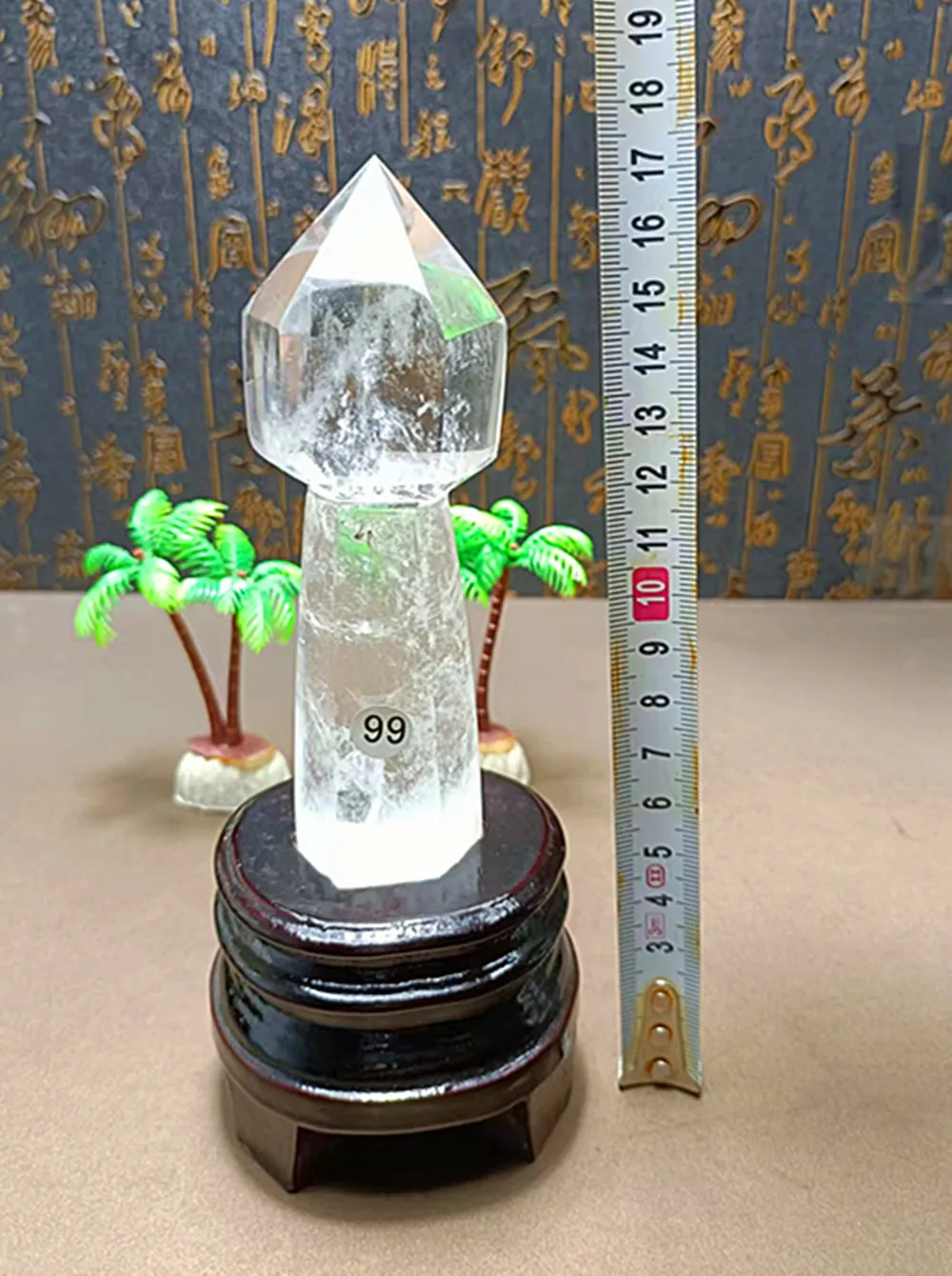 Natural Quartz Crystal Energy Scepter Reiki Crystal Specimen Home Decoration Decoration Piece Healing