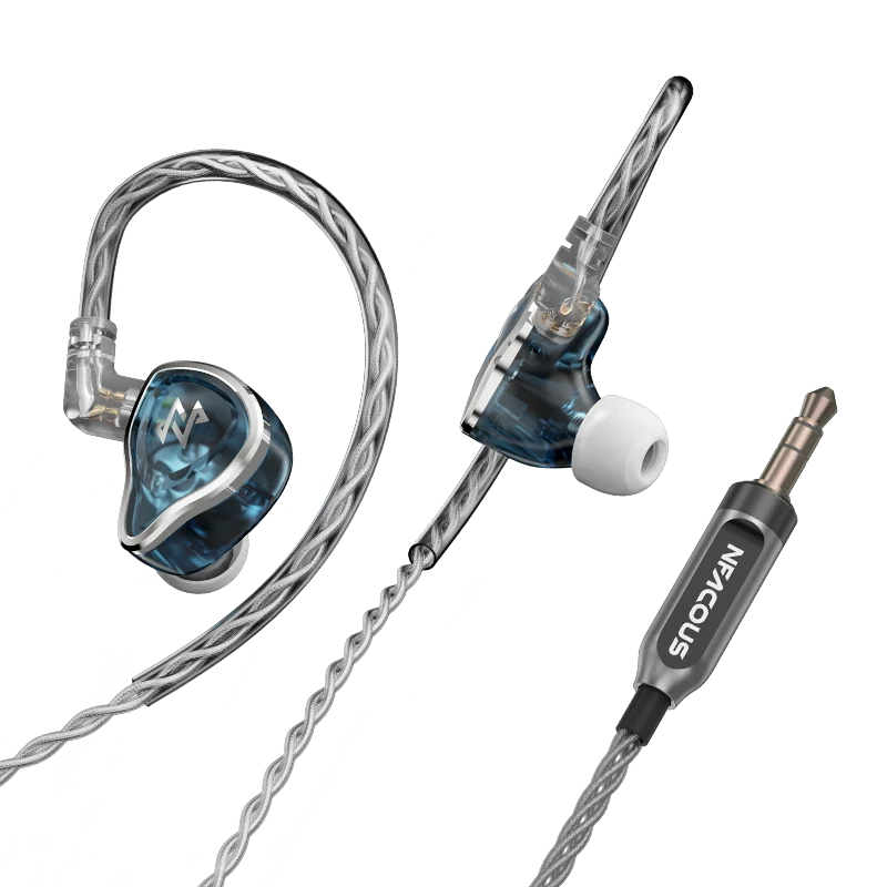 NF ACOUS NM20 Monitor de alta fidelidad intrauditivo dinámico DJ estudio escenario Audiophile músico auricular con Cable desmontable de 2 pines 0,78mm