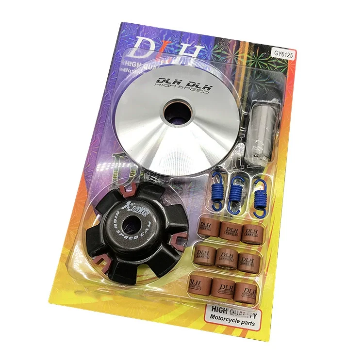 Racing Motorcycle Parts Scooter Variator Kit With Roller Weights Drive Face Pulley for Gy6 125 Accessories