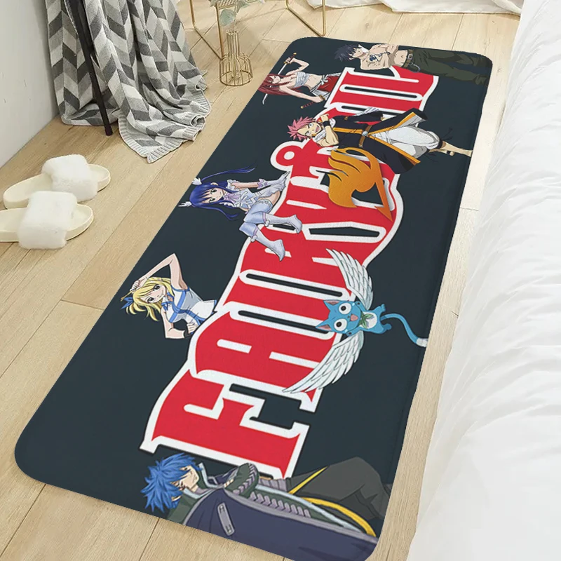 Room Floor Carpet T-Fairy Tail Kitchen Bathroom Foot Mat Custom Doormat Entrance Door Balcony Hallway Rug Slip-resistant Home