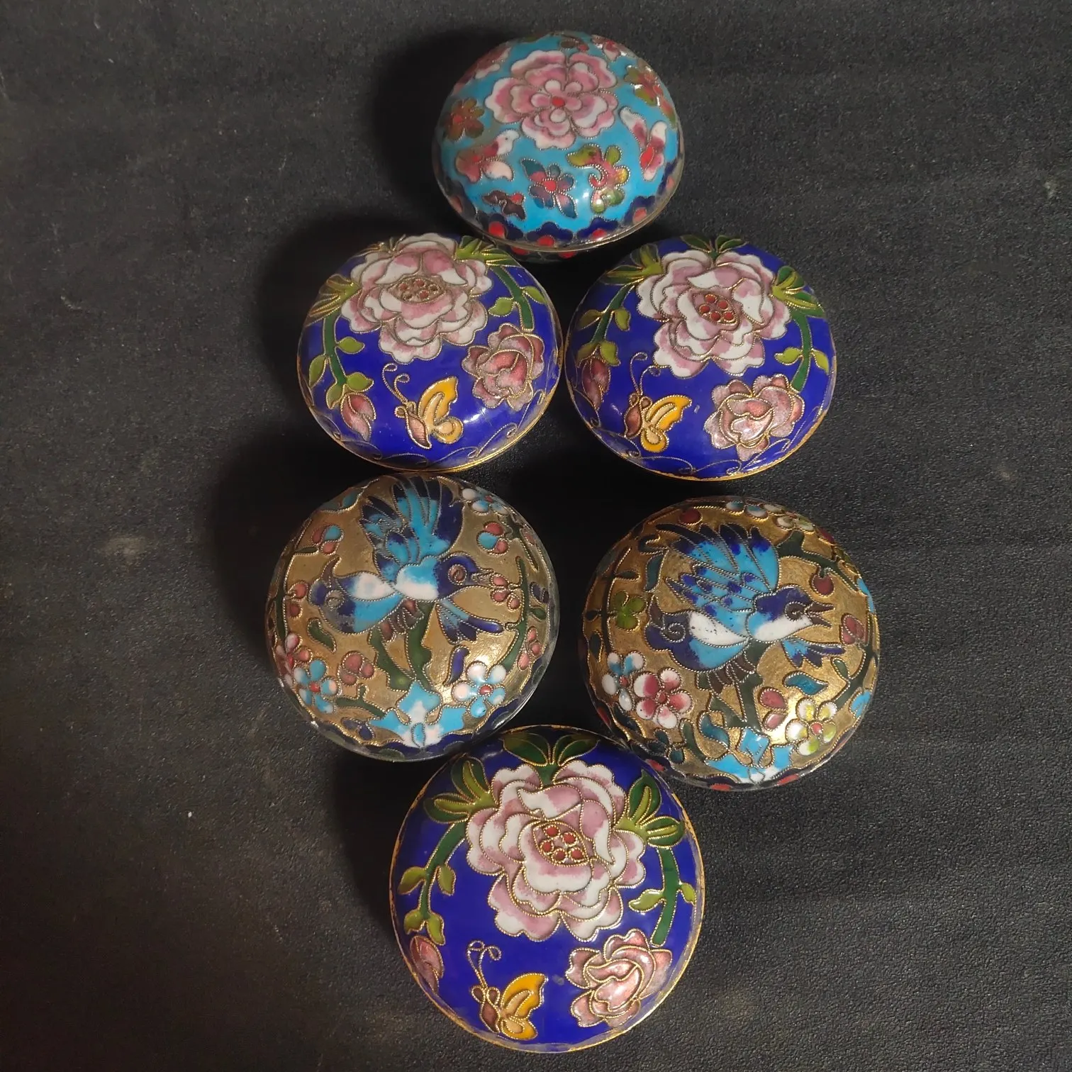 Beijing copper tire cloisonn é enamel cloisonn é jewelry box rouge box ornament