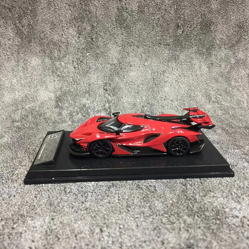 Smallcar 1:64 Model Car Intensa Emozione V12 Alloy Die-Cast Sport Vehicle  - Red