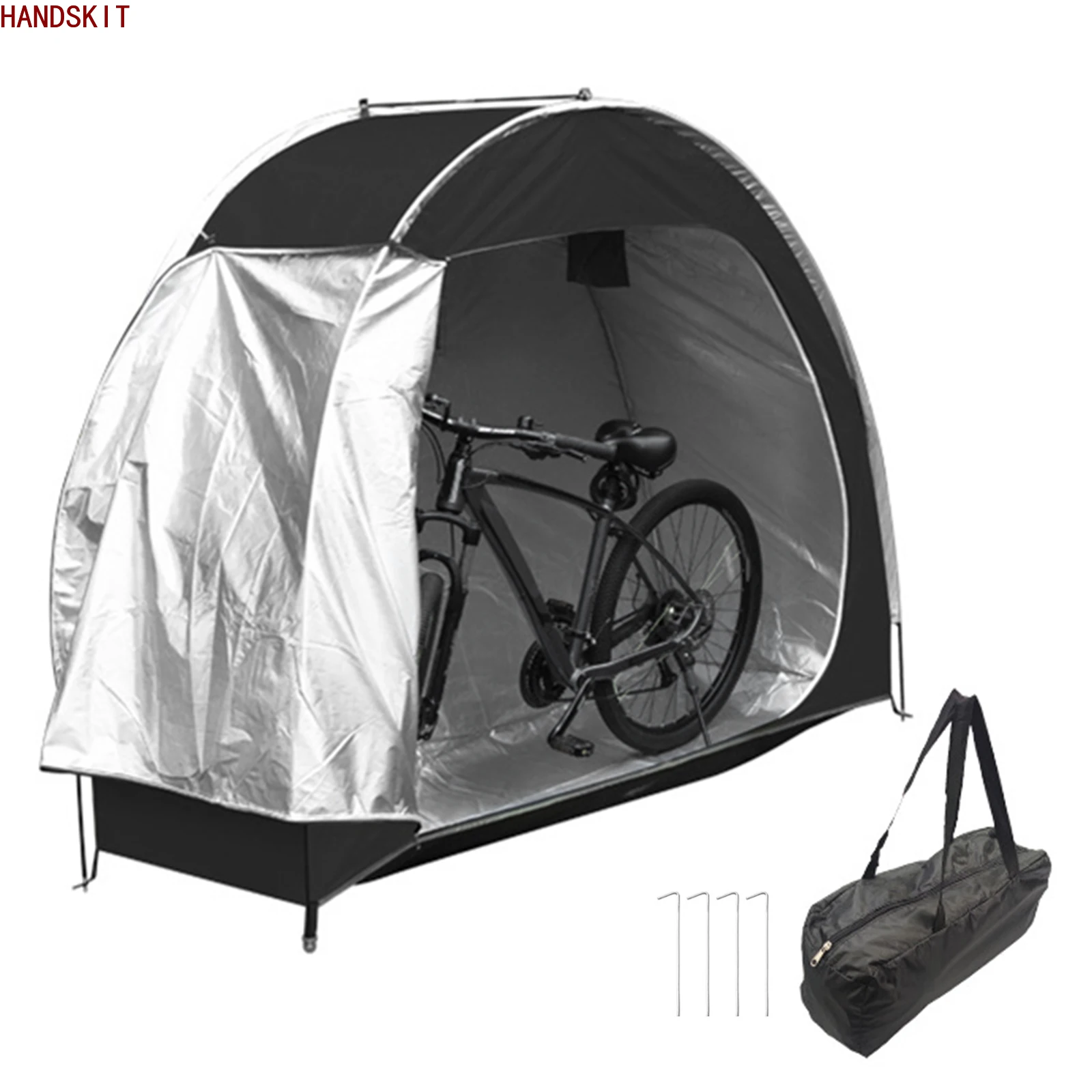 Bicycles, motorcycles, repair tools, outdoor toys, lawn mower tent 210D storage room mountain bike convenient car cover