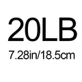 18.5cm (20LB)  24pcs