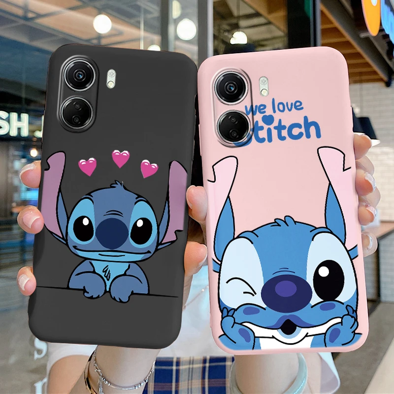 For Xiaomi POCO C65 Cases Stitch Jumba Jookiba Anime Funda For Xiaomi POCO C65 Silicone Soft Capa Cute Shockproof Cartoon Shells