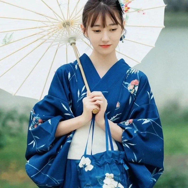 Kimonos For Women Japanese Traditional Kimono Cosplay Dress Costume Geisha Yukata Cardigan Summer Robe Photography Clothing