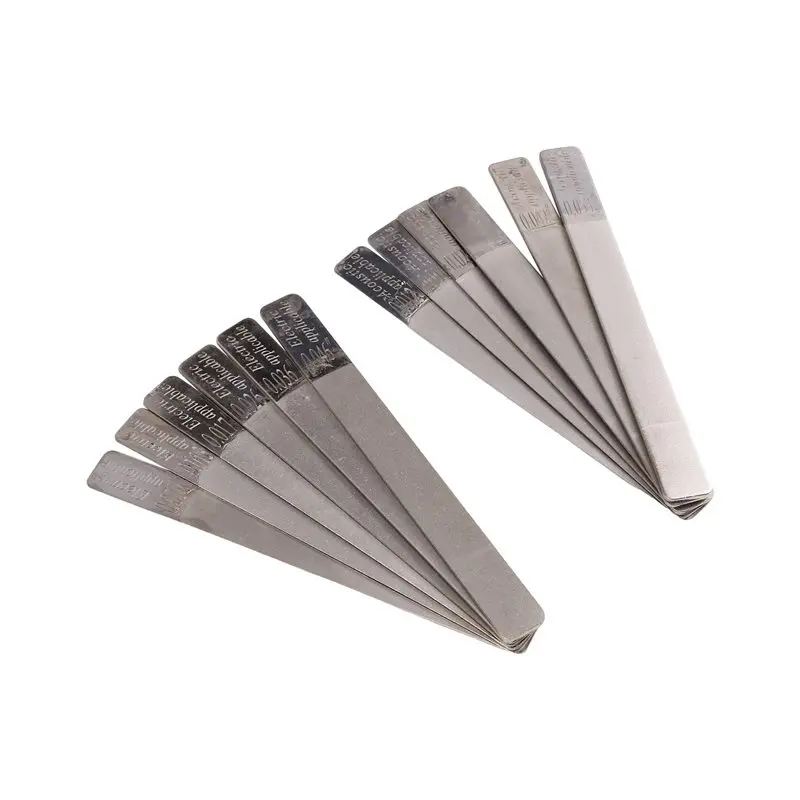 

Набор прецизионных напильников A06F для гитарных нутов (для акустических и электрогитар), инструменты для лютейеров, набор напильников для нарезки пазов, для обслуживания струн