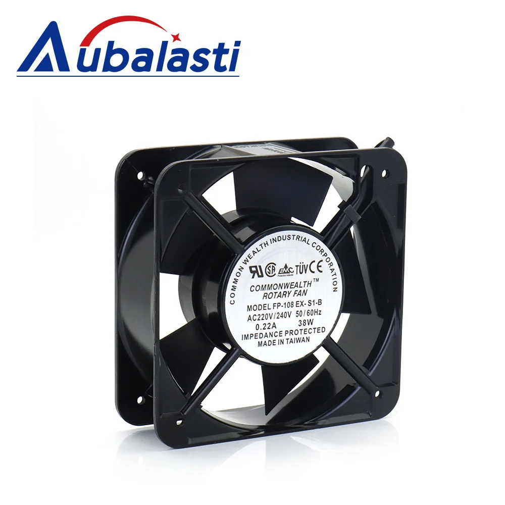 أوبالستي كومنولث مروحة دوارة 150x150x50 مللي متر 108EX-S1-S الجهد 220 فولت 38 واط 0.22A 50-60 هرتز