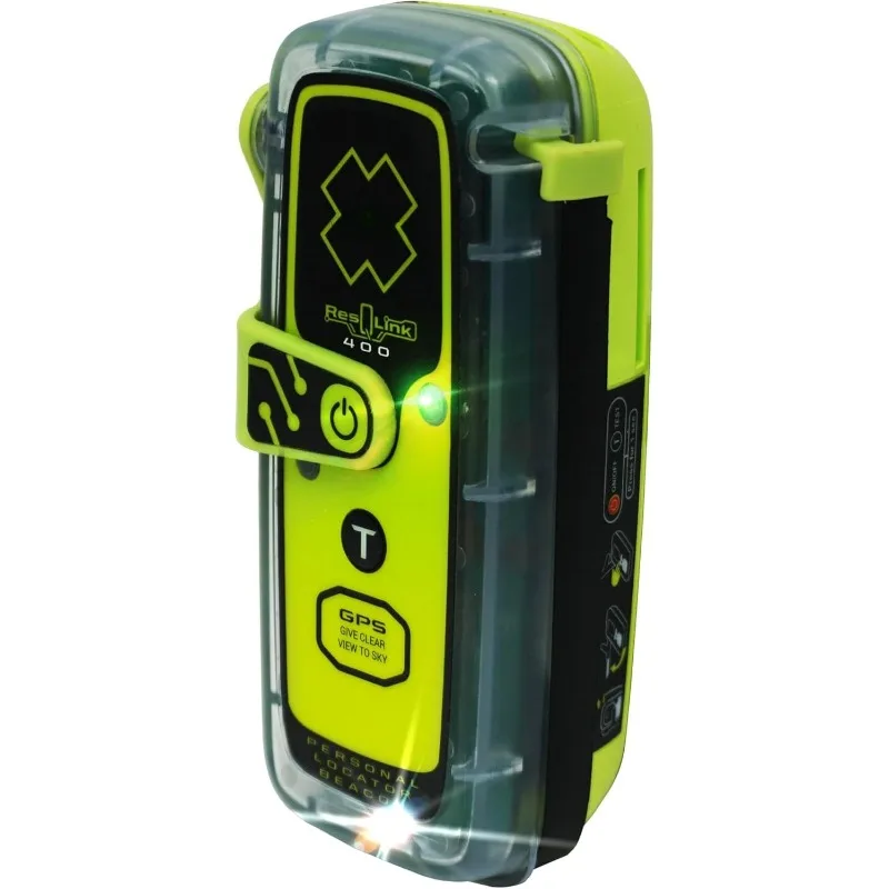 ResQLink 400 - SOS Personal Locator Beacon With GPS And Global Coverage - Designed To Alert Search And Rescue Efforts