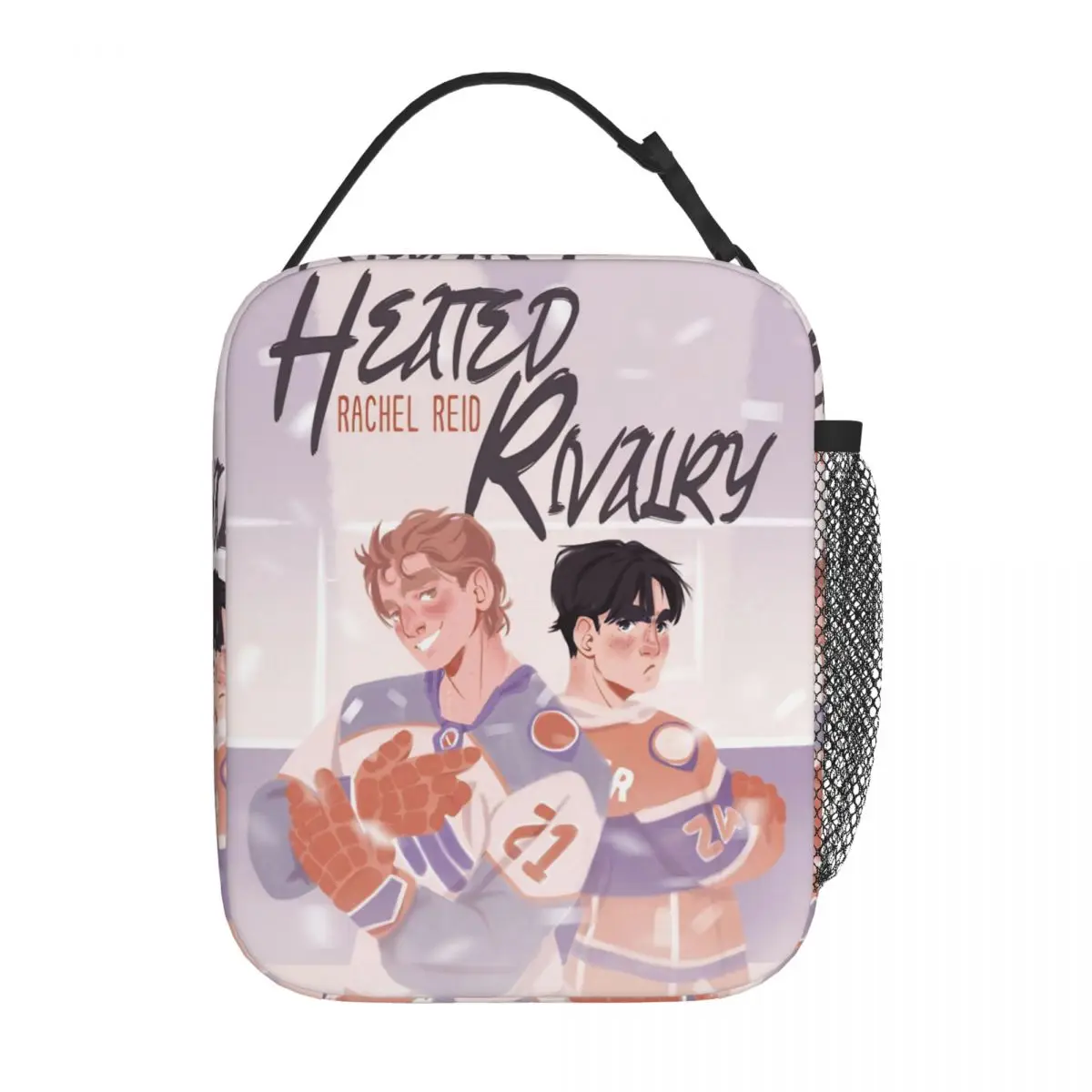 

Изолированные сумки для обеда с подогревом, многоразовая сумка-холодильник Контейнер для еды, канадская спортивная романтика, герметичная сумка-тоут для обеда