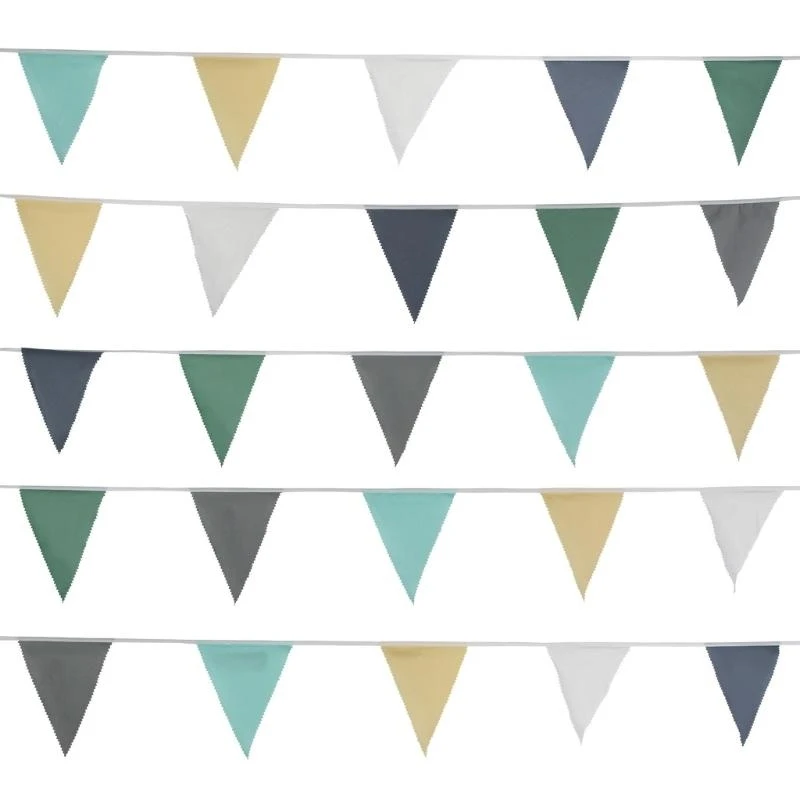 

J15U Flag Banners Posing Props Hanging Kids Birthday Party Layout Photo Decors