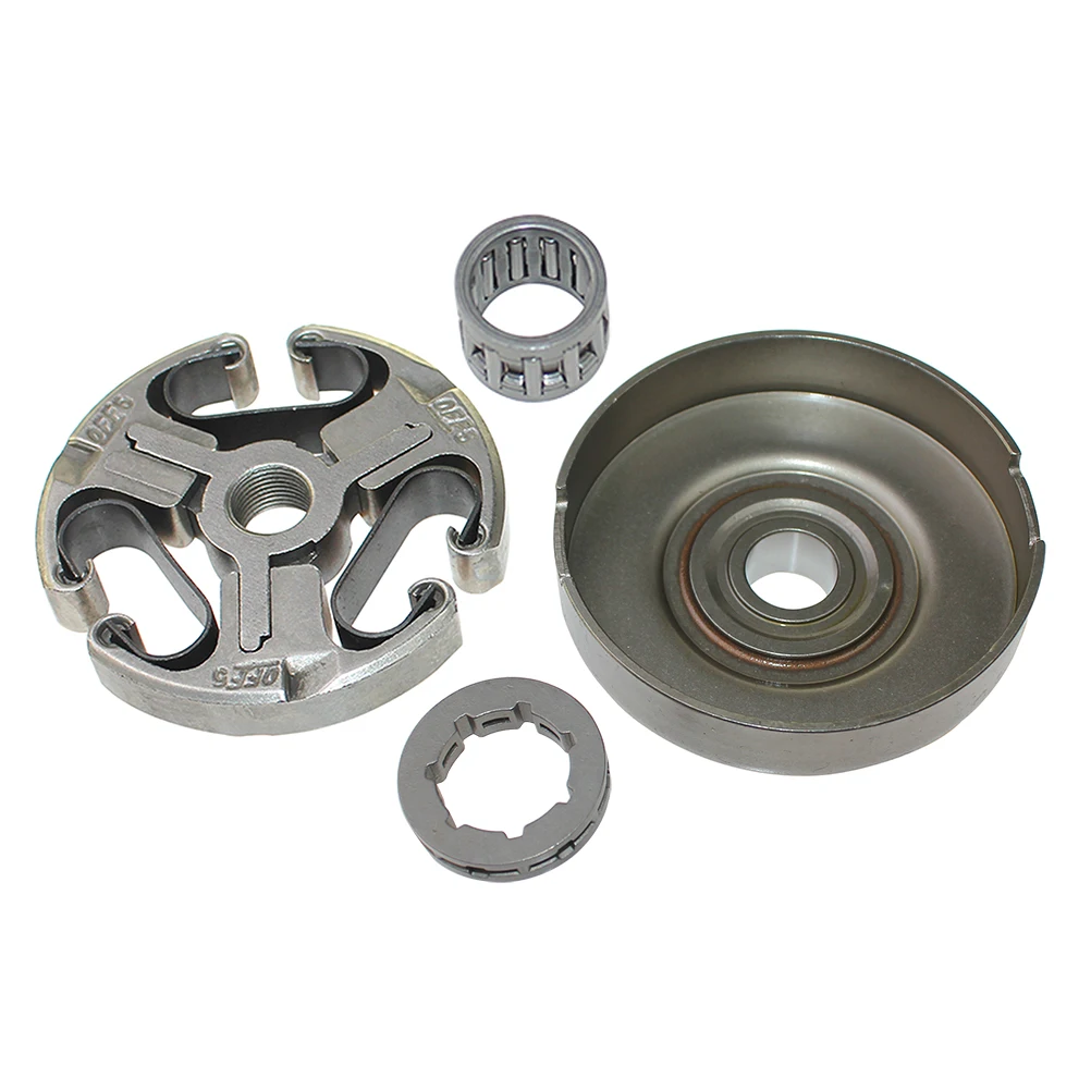 Clutch & Clutch Drum Sprocket Rim For Husqvarna 362 362XP 365 365X-Torq 365H 365SP 365W 371 371XP 372XP 372XPG 372XPGW
