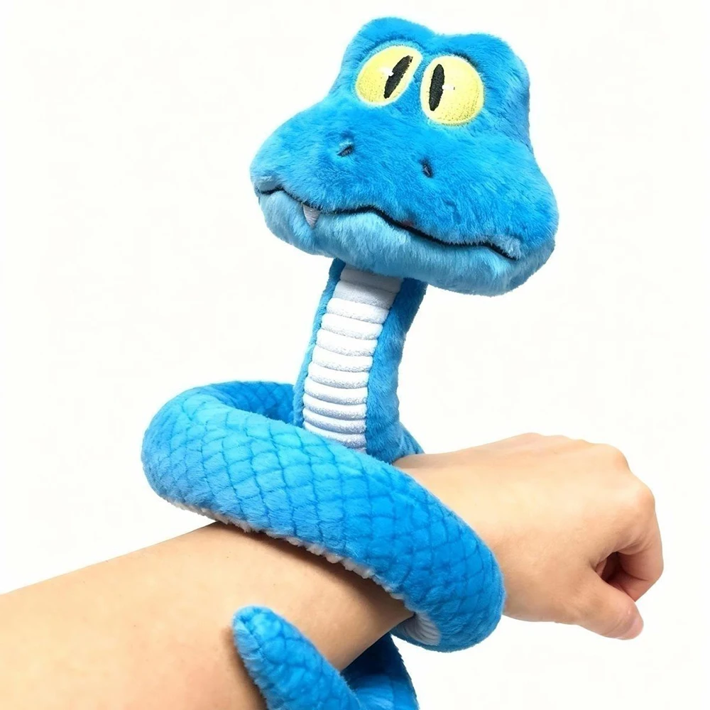Anime Gary Portachiavi Cosplay Serpente blu Simpatico peluche ripiene di cotone Zaino Portachiavi con ciondolo Accessori natalizi