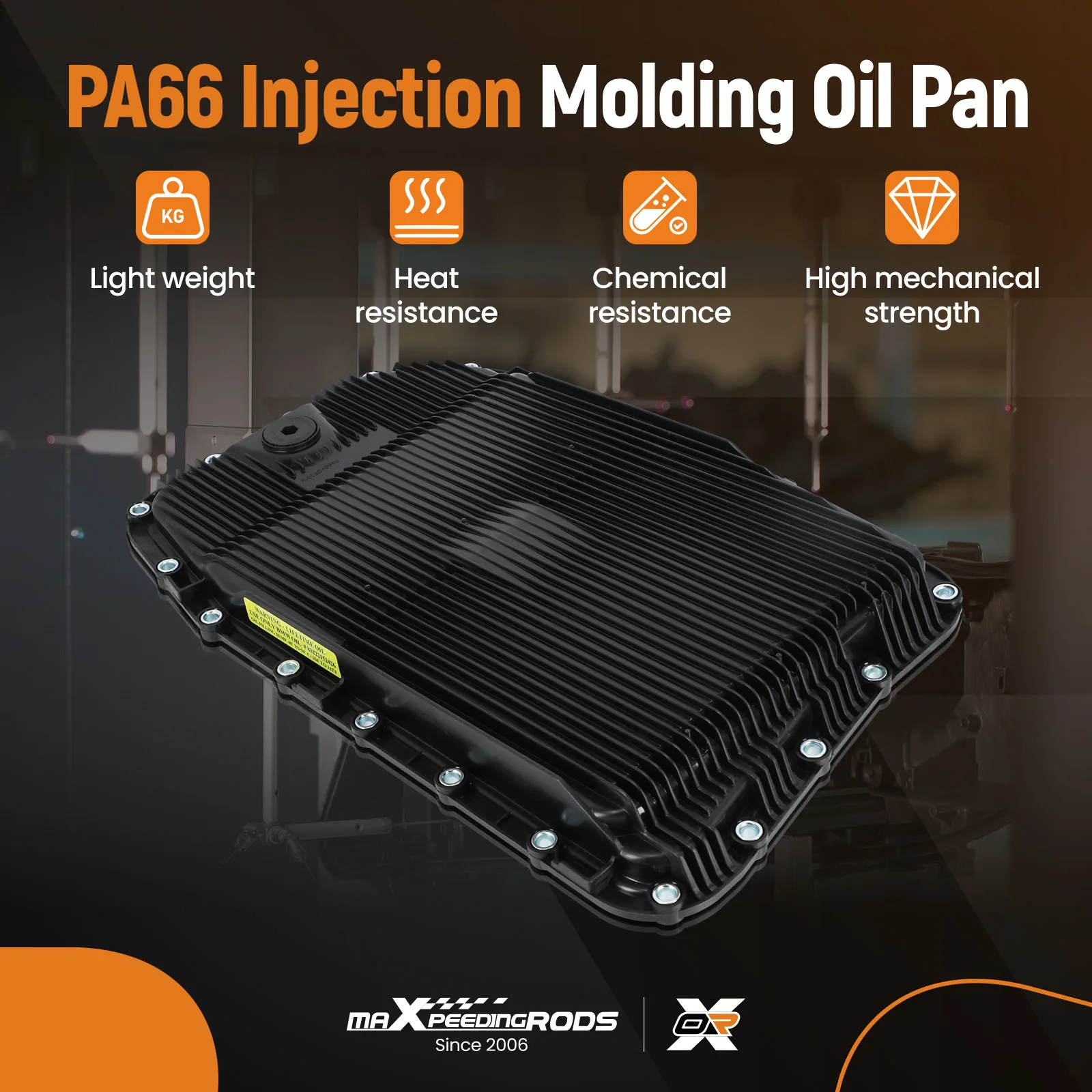 مجموعة وعاء الزيت لسيارة لاند روفر رينج روفر سبورت LR007474 2006-2012 #6