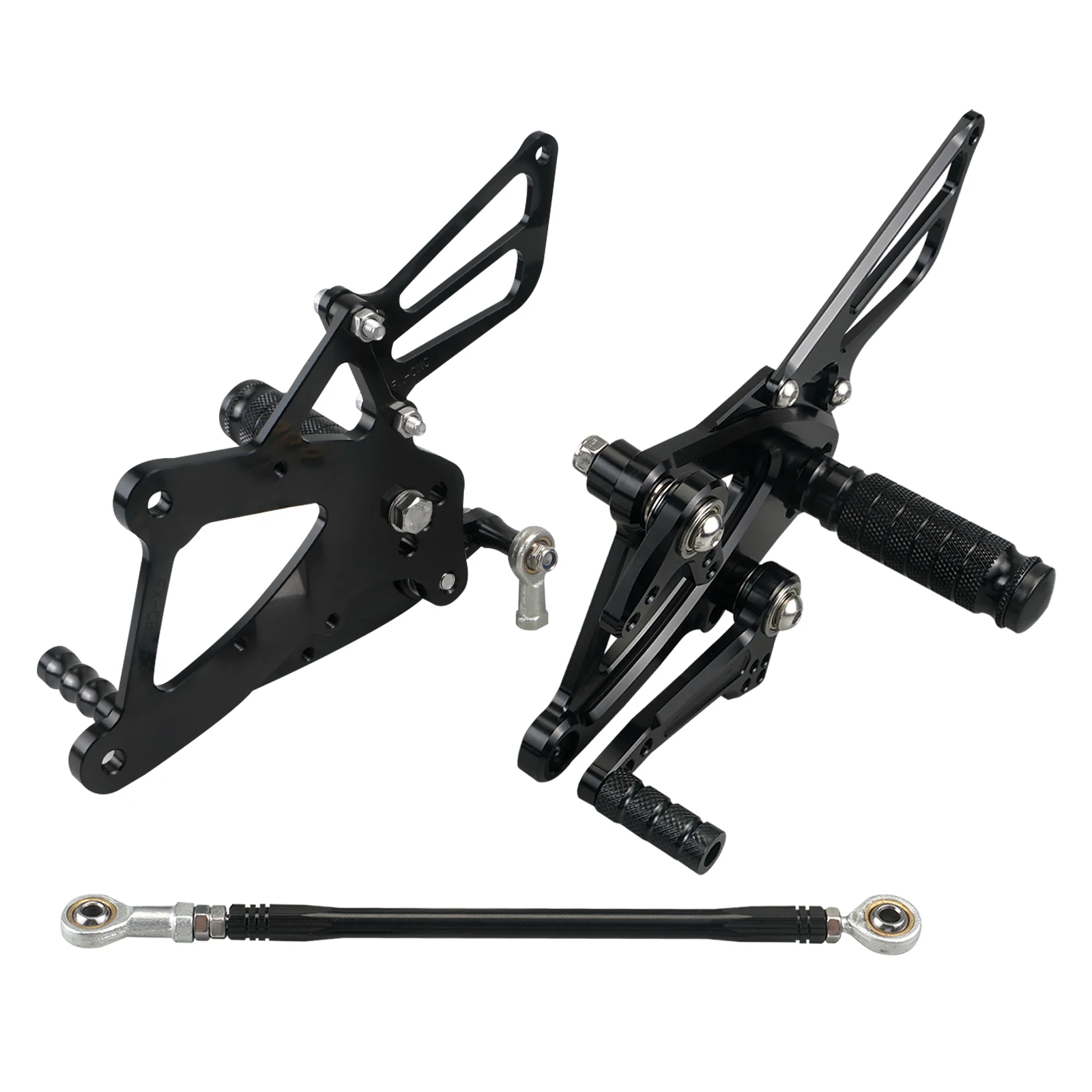 For Honda CBR400R CB400F CB500F CBR500R 2013-2017 2014 2015 2016 Motorcycle Adjustable Rearset Footpeg Pedals Shift Rod Kit