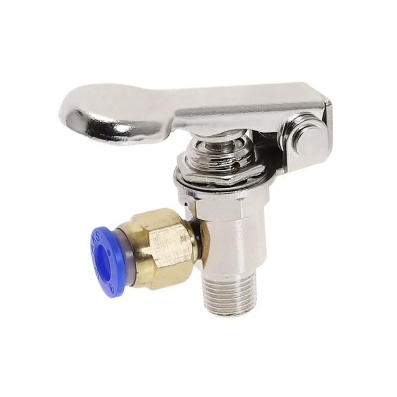 FMT TAC-3P pneumatic air mechanical valve exhaust valve 2 position 3 way M5 internal thread 1/8