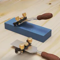 Manual Sharpener Mini Portable Durable Sharpener Angle Setter Suitable for Hardware Tools with Chisels Ranging From 1 To 37.8mm