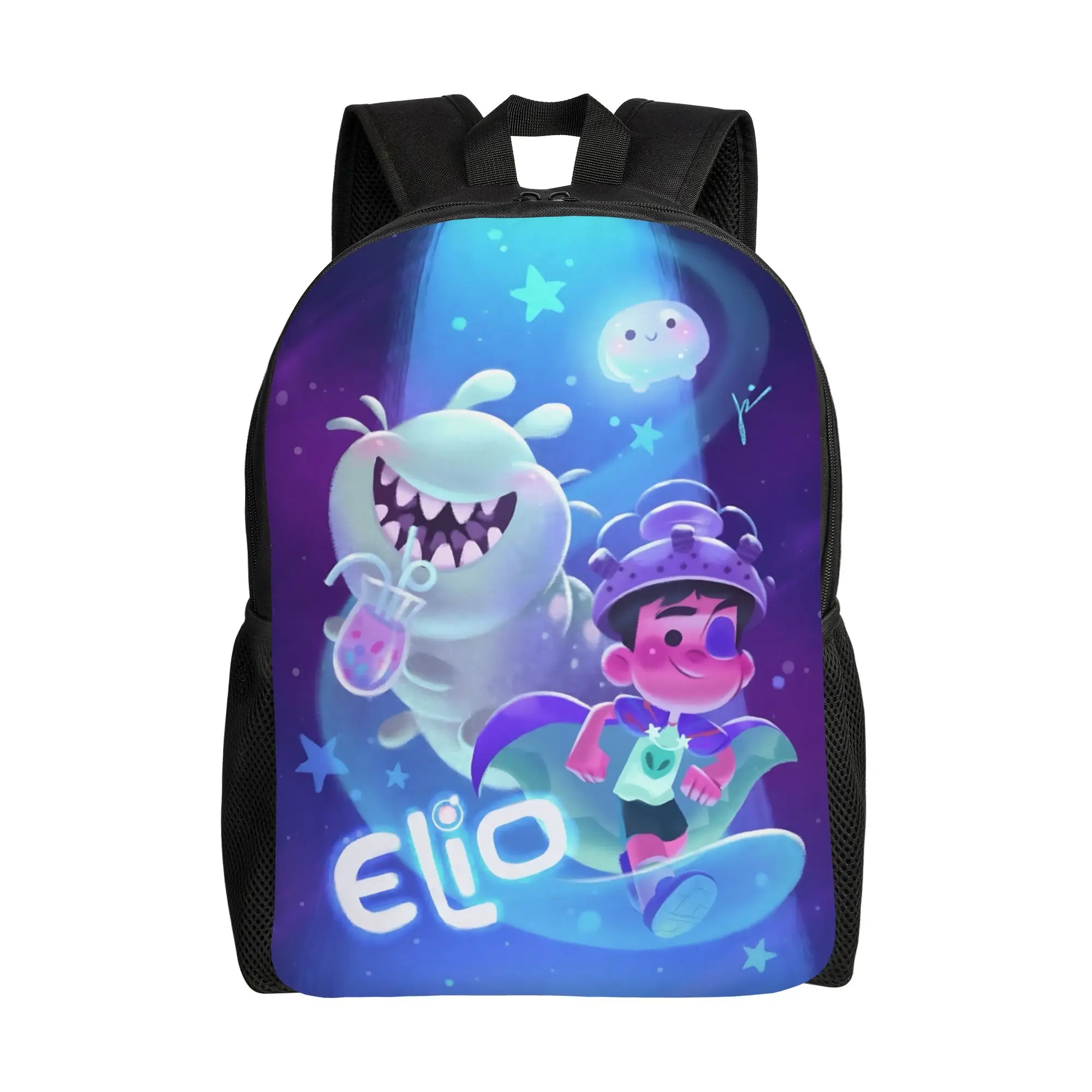 

1PC Backpack Disney Elio Daypack Fantastic adventure with aliens Versatile Campus Sturdy Shoulder Rucksack