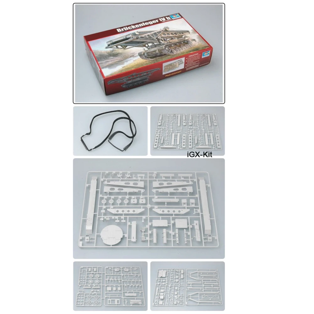 

Trumpeter 00390 1/35 Scale Bruckenleger IV B Bridging Vehicle Tank Toy Plastic Assembly Building Model Kit