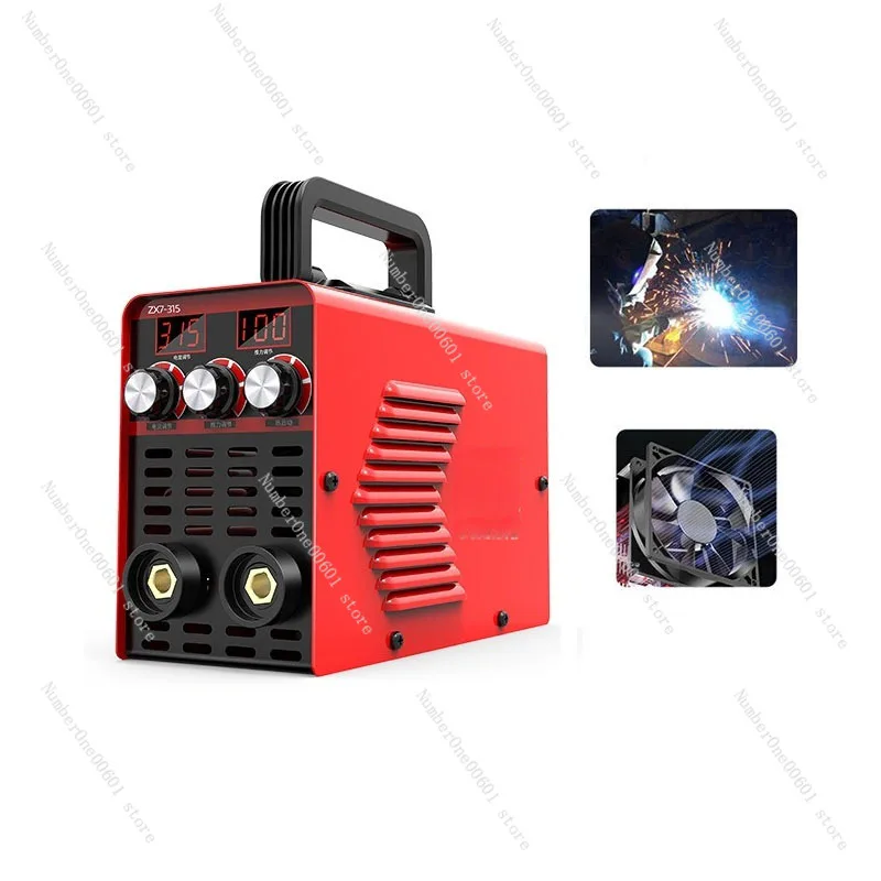 

ZX7-315 Portable Arc Welding Machine Fully Automatic Small Electric Welder 20-250A Dual Display Screen