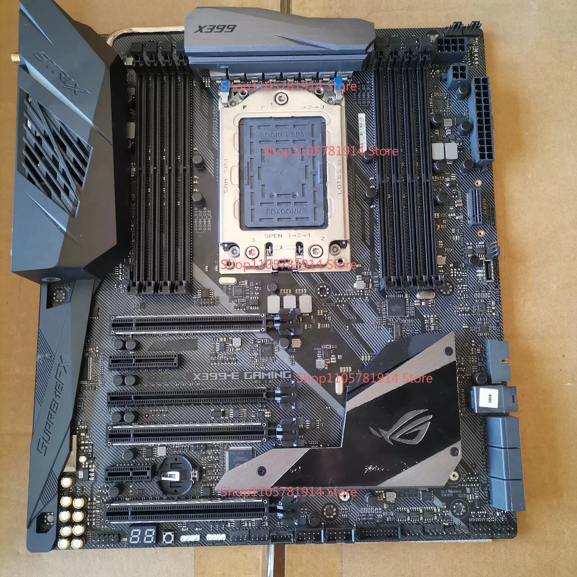 For ASUS ROG STRIX X399 E GAMING TR4 Thread Ripper Main Board
