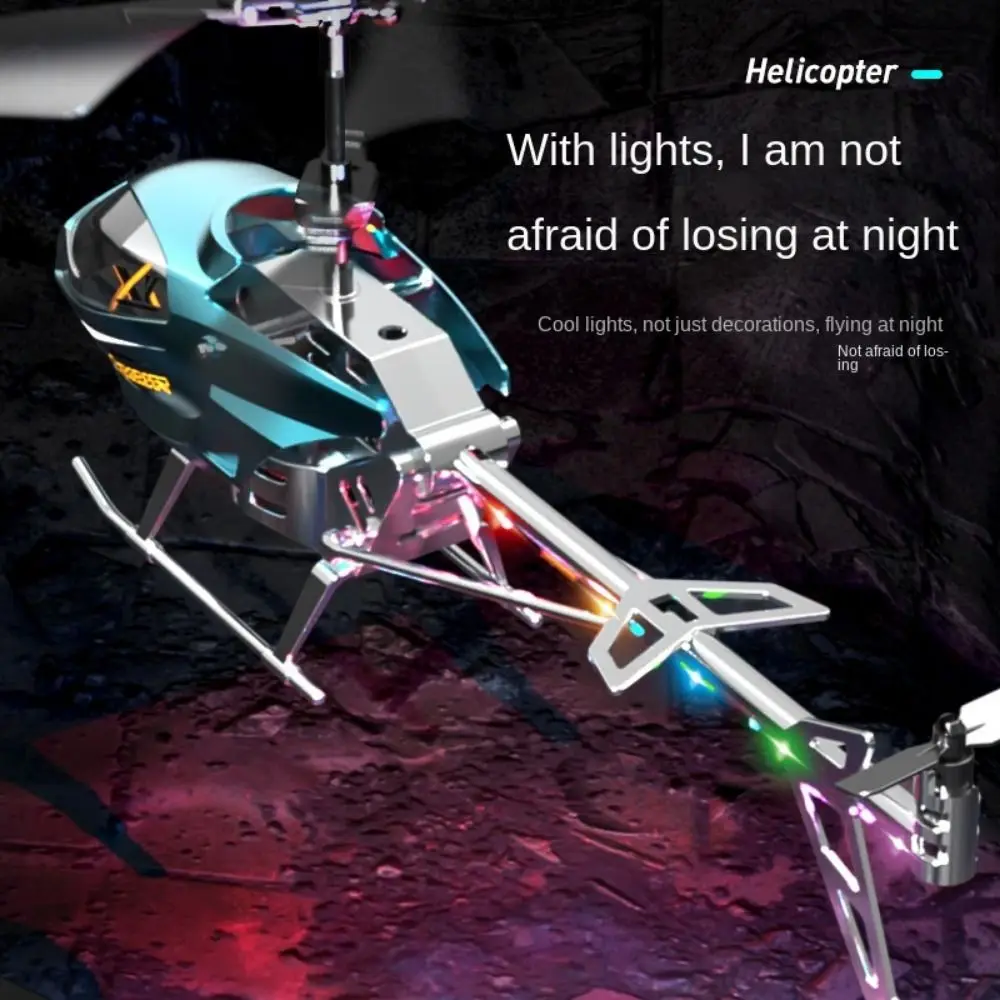 Light-Up 3.5CH RC Helicopter XK913 - Fall Resistant Remote Control Plane - Kids Flying Toy Boys Gifts