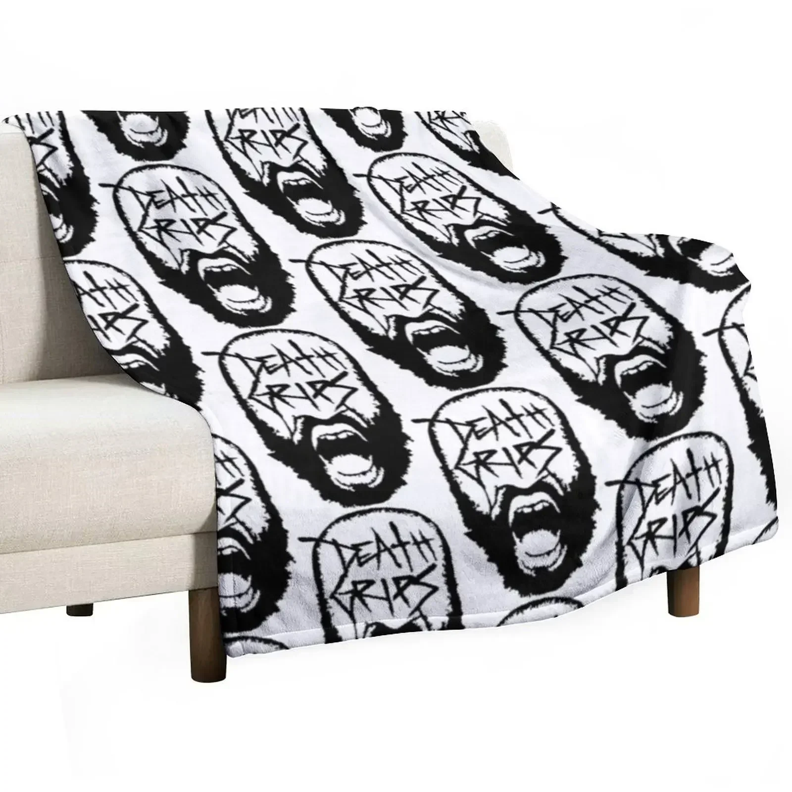 

Death Grips Throw Blanket funny gift Decorative Sofas Large Blankets