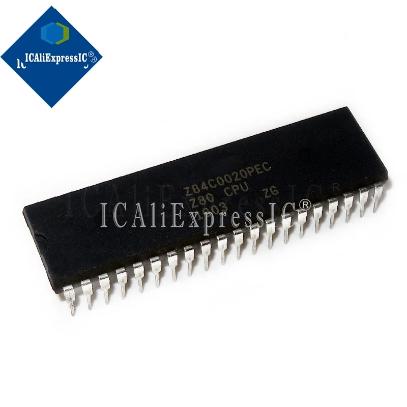 5pcs/lot Z80 CPU Microprocessor IC DIP-40 Z84C0020PEC Z80CPU Z80-CPU In Stock