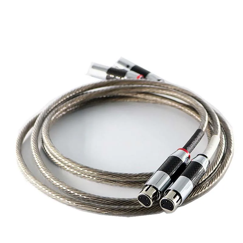 

Audio Hifi 10 Core Silver Plated OFC Copper Female Male XLR RCA Aux Audio 3 Pin Xlr Mic Audio Coaxial Microphone Cable Cord