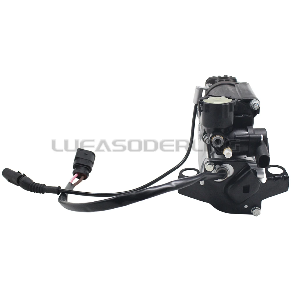 1x Air Compressor Pump With Temperature Control Cable For Audi A6 C5 4B Allroad 4Z7616007A Air Suspension Car Accessories