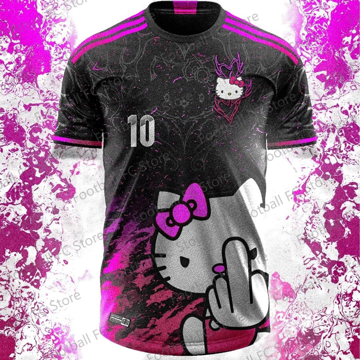 2024 New Arriavl SummerHELLO KITTY Football Special Commemorative Edition Design Edition Jersey Design Soccer Jersey Kit