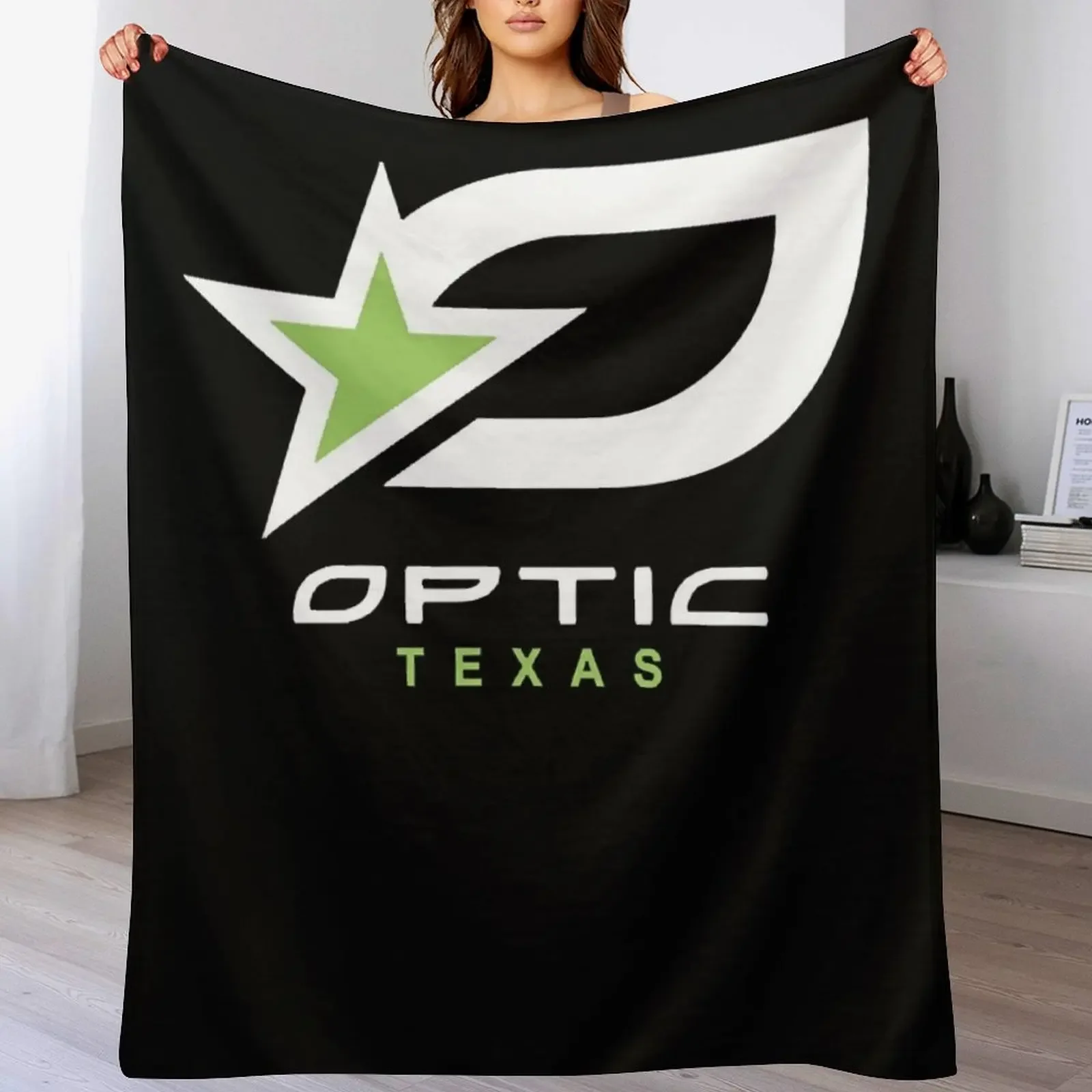 

OpTic Texas Merch Shirt Essential Throw Blanket Hair Bed Blankets