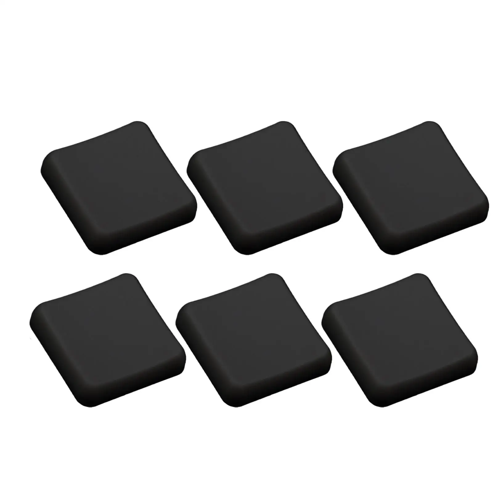 6Pcs Choc Low Profile PBT Key Caps For Chocolate Switch Mechanical Keyboard Ultra Thin Black White Transparent Choc Fox Key Cap