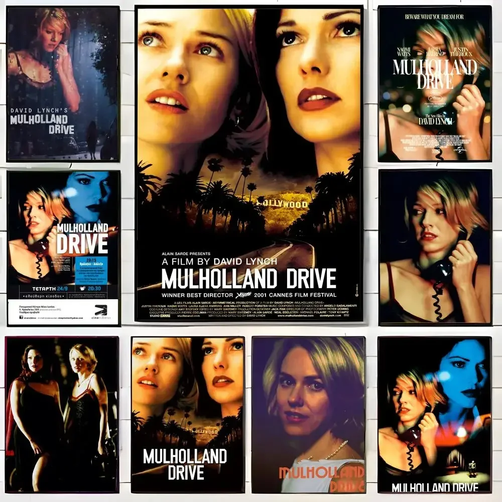 m-Mulholland Drive Poster Wall Art Print Decorative Mural Home Decor Gift Unframed