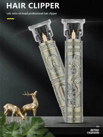 Retro T9 Original Haircutting Machine Set Jackets Trimmer Men's Electric Shaver Male Lence Pro Barber Shaver for Sensitive Areas