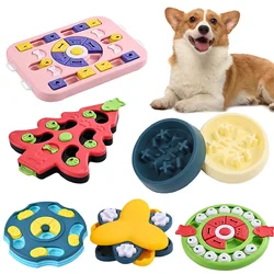 Dog Puzzle Toys Slow Feeder Interactive Increase Puppy IQ Food Dispenser Slowly Eating NonSlip Bowl Pet Cat Dogs Training Game