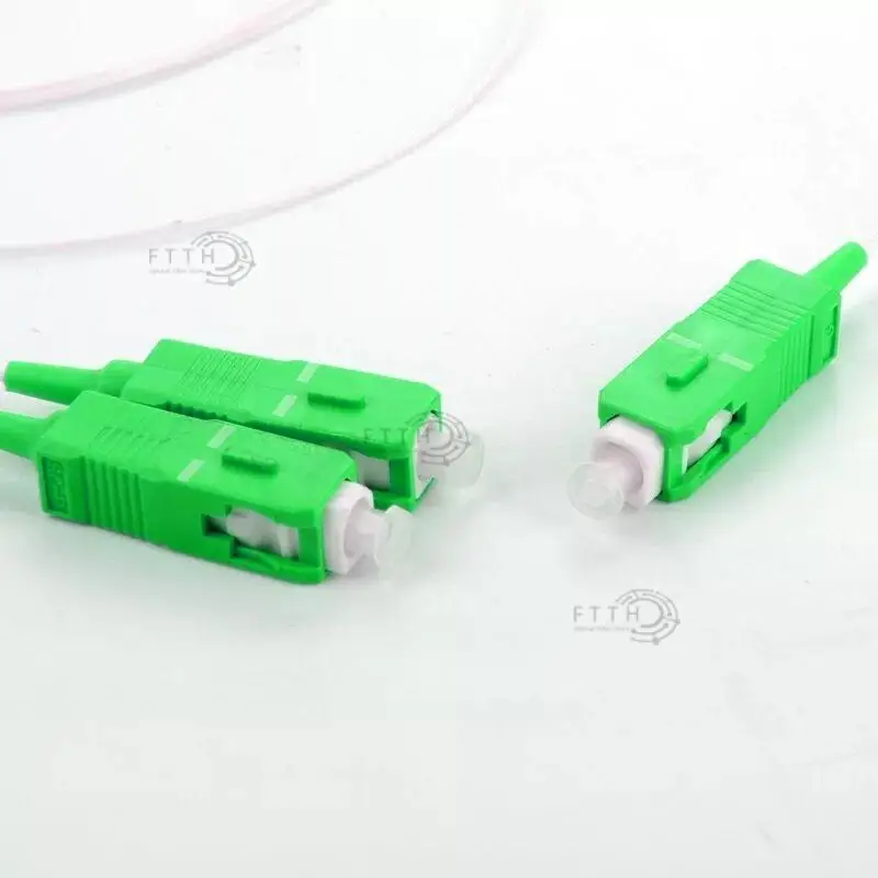 Imagem -04 - Divisor Plc para Fibra Óptica 1x2 sc Apc Mini Conector Ftth Modo Único