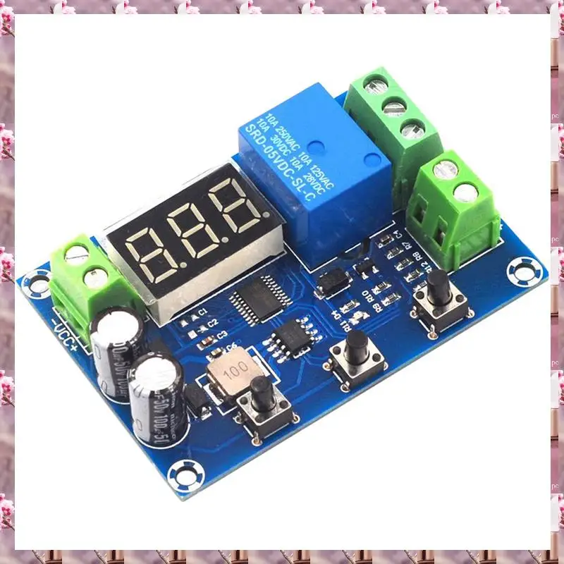 2025 2X HCW-M631 DC6-40V Battery Charge Discharge Module With Voltmeter Undervoltage Overvoltage Protection Timing Function,2X H