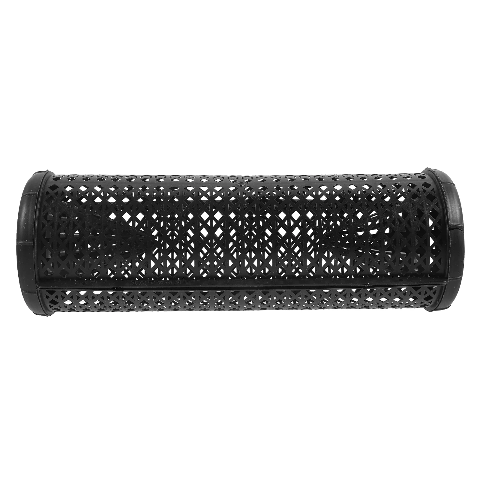 Square Fish Protection Small Portable Quick-drying Net Mouth Fishing Black Pit Wild Mesh Trap Eel Crawfish Bait Cage