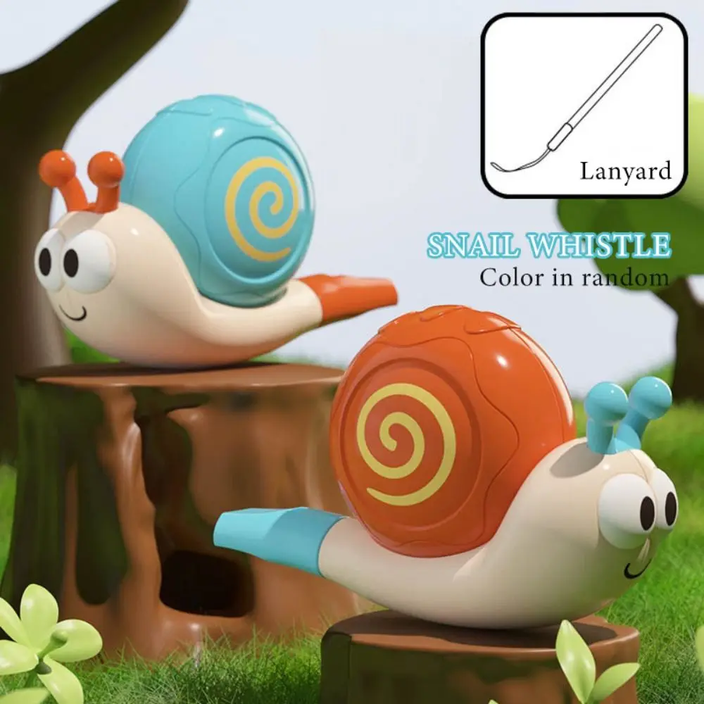 Sifflet musical coule lavable pour bébé, formation à la prononciation, formation à la clarinette d'escargot